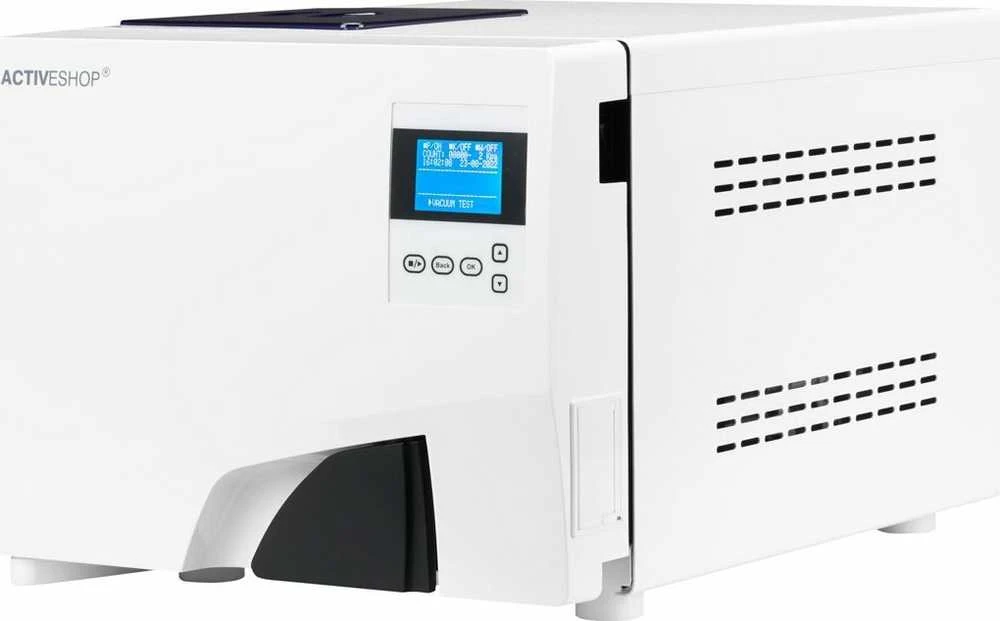 Activeshop Medicininis autoklavas Lafomed Premium Line LFSS12AA LCD 12 l, B klasė, su spausdintuvu