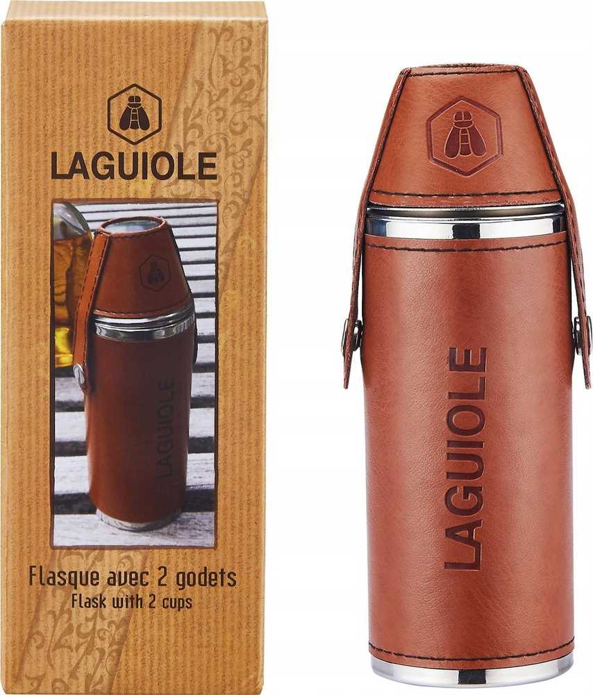 Gertuvė Laguiole Tradition Laguiole Flachmann inkl. 2 Becher