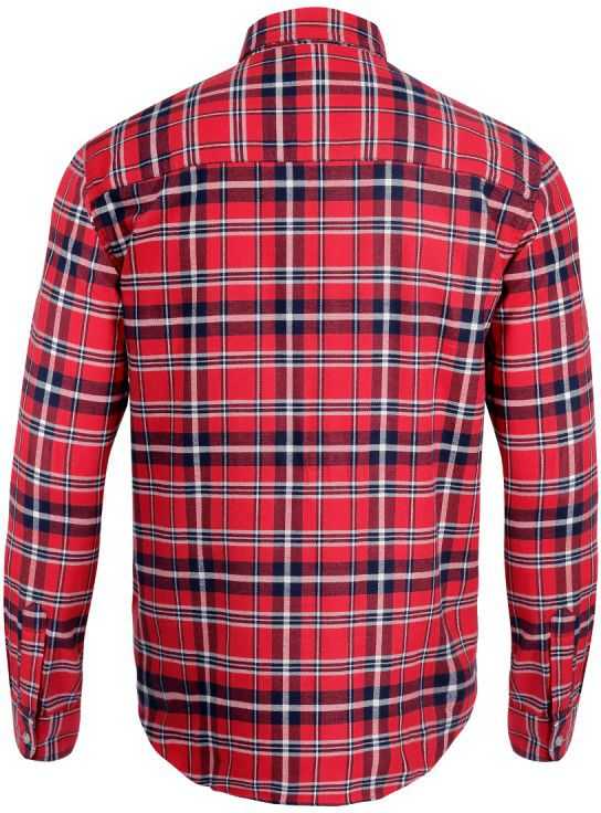 Lahti Pro Koszula Flaneliniai marškiniai, raudonai tamsiai mėlyni, 170 g/m2, „xl“, ce, lahti