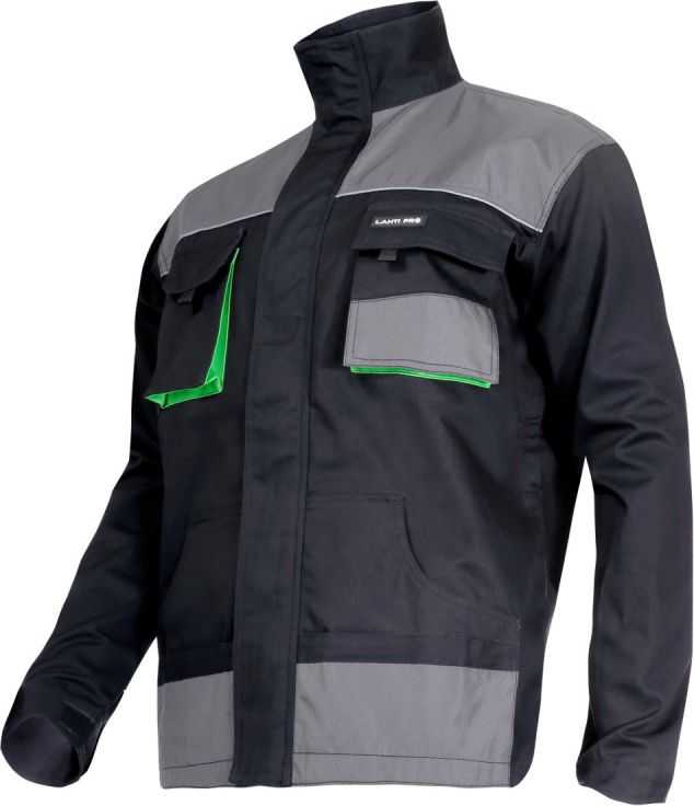 Lahti Pro Bluza, Juodas ir žalias džemperis, 100 % medvilnė, „s (48)“, ce, lahti
