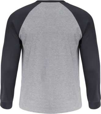 Lahti Pro Marškinėliai Ilgarankoviai marškinėliai, 190 g/m2, pilkai juodi, "2xl", ce,lahti