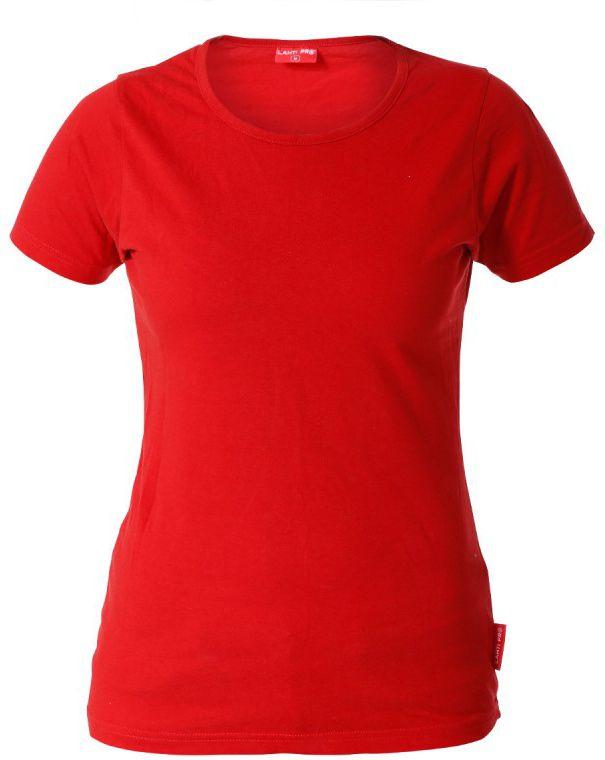 Lahti Pro Marškinėliai Moteriški marškinėliai, 180 g/m2, raudoni, „2xl“, ce, Lahti