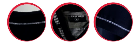 Lahti Pro Marškinėliai Polo marškinėliai, 220 g/m2, juodi, „xl“, ce, Lahti