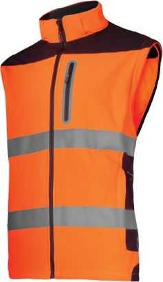 Lahti Pro Softshell striukė su nuimamomis rankovėmis, oranžinė, "xl", ce, lahti