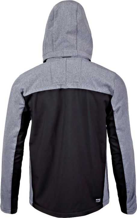 Lahti Pro Striukė Softshell striukė su gobtuvu. Juoda-pilka-pomponinė, XL dydis, ce, Lahti