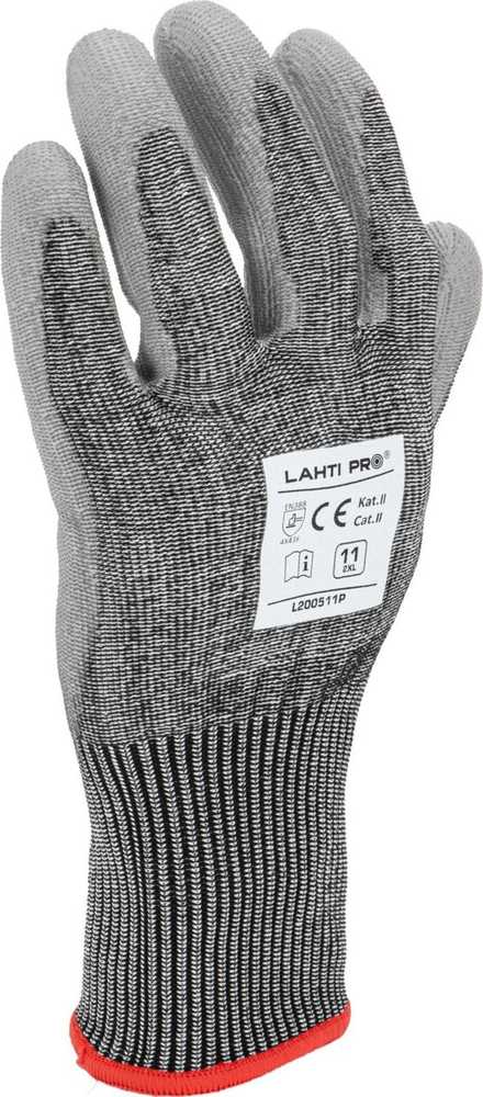 Lahti Pro Rękawice Pirštinės iškirptos, f formos, l200507p, kortelė, "7", ce, Lahti