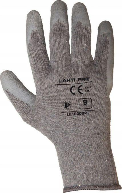 Lahti Pro Rękawice Pilkos latekso pirštinės l210308p, kartonas, "8", ce, Lahti