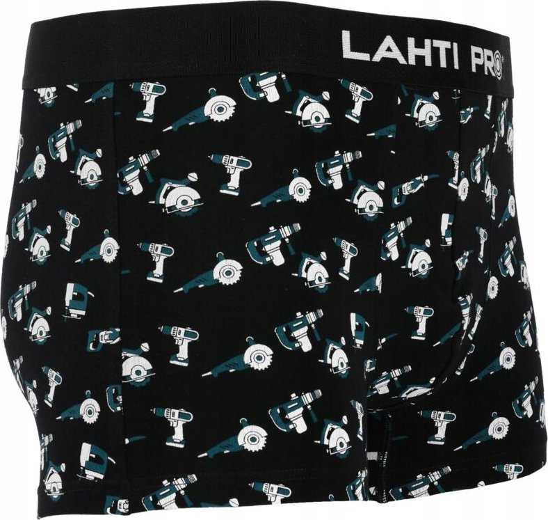 Lahti Pro Trumpikės Vyriški bokseršortai su margintu motyvų mišiniu, 3 poros, "M", Lahti