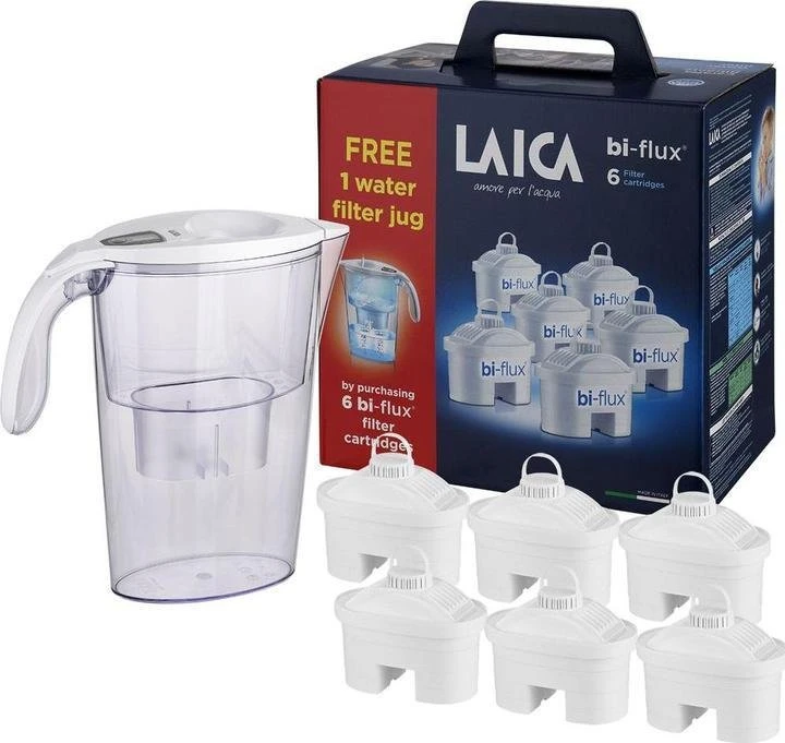 Laica Firenze 3,7 l baltas - Vandens filtro ąsotis J81-CA (8013240705583)
