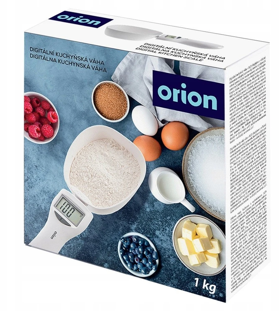 Virtuvinės svarstyklės Laica Orion Skaitmeninė Virtuvinė Skalė Šaukšto Formos 1kg, 270 ml
