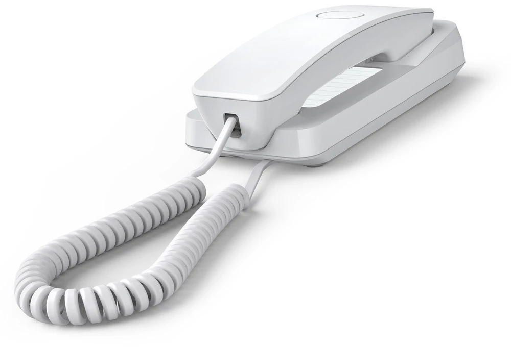 Laidinis telefonas Gigaset Gigaset DESK 200 - sieninis telefonas, baltas