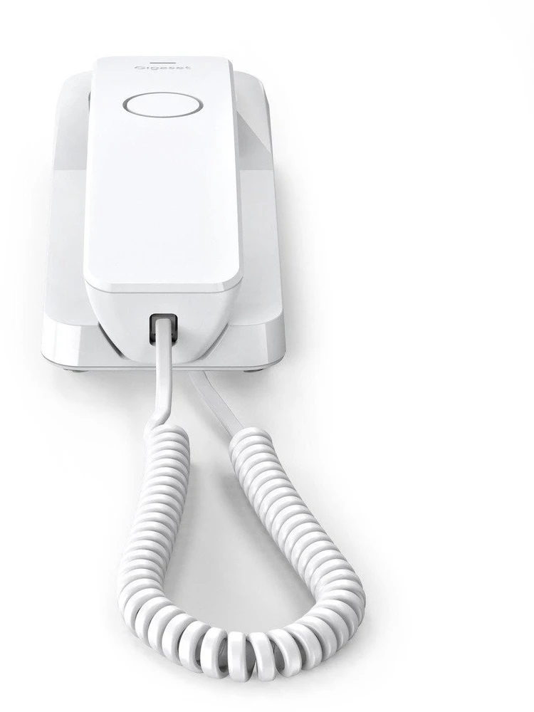 Laidinis telefonas Gigaset Gigaset DESK 200 - sieninis telefonas, baltas