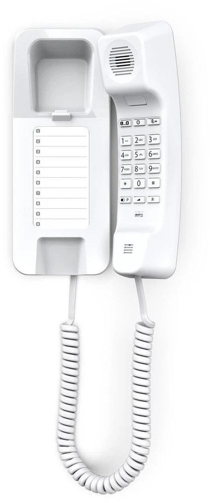 Laidinis telefonas Gigaset Gigaset DESK 200 - sieninis telefonas, baltas