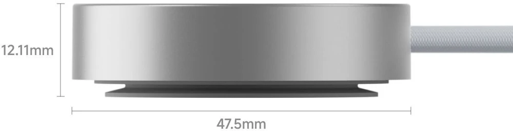 Laifen magnetinis įkroviklis šepetėliui Wave Pro IP67 15W USB-C sidabrinis