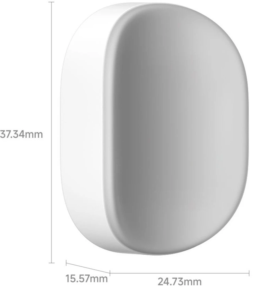 Laifen Magnetinis laikiklis šepetėliui Wave Pro, montavimas su VHB juosta, baltas