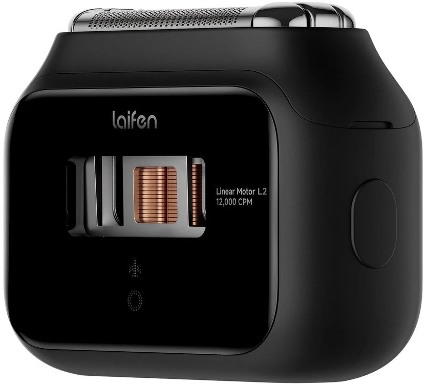 Laifen P3 ABS Barzdaskutė Foliowa IPX7 USB-C Bez podrażnień Pordóżna 24k Juoda
