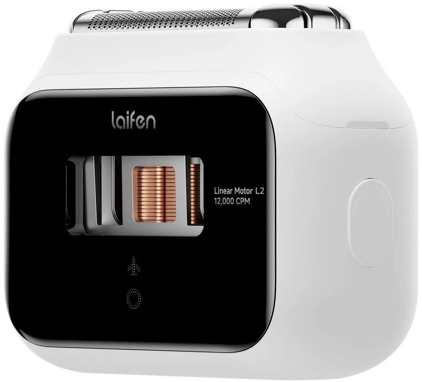 Laifen P3 ABS Barzdaskutė Foliowa IPX7 USB-C Bez podrażnień Pordóżna 24k Balta