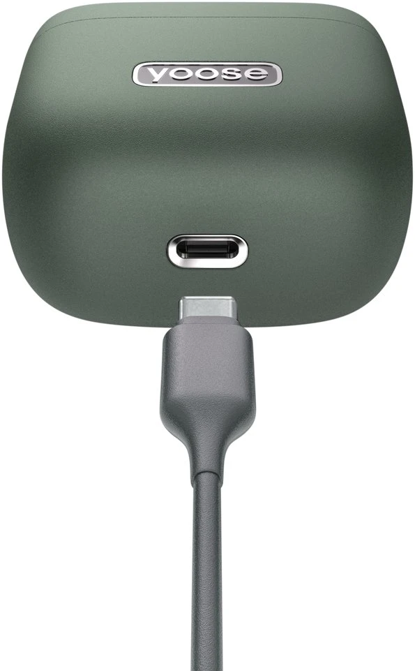 Laifen Barzdaskutė Yoose Mini 5, maszynka elektrinė vyriška, IPX7, USB-C, podróżna, žalia