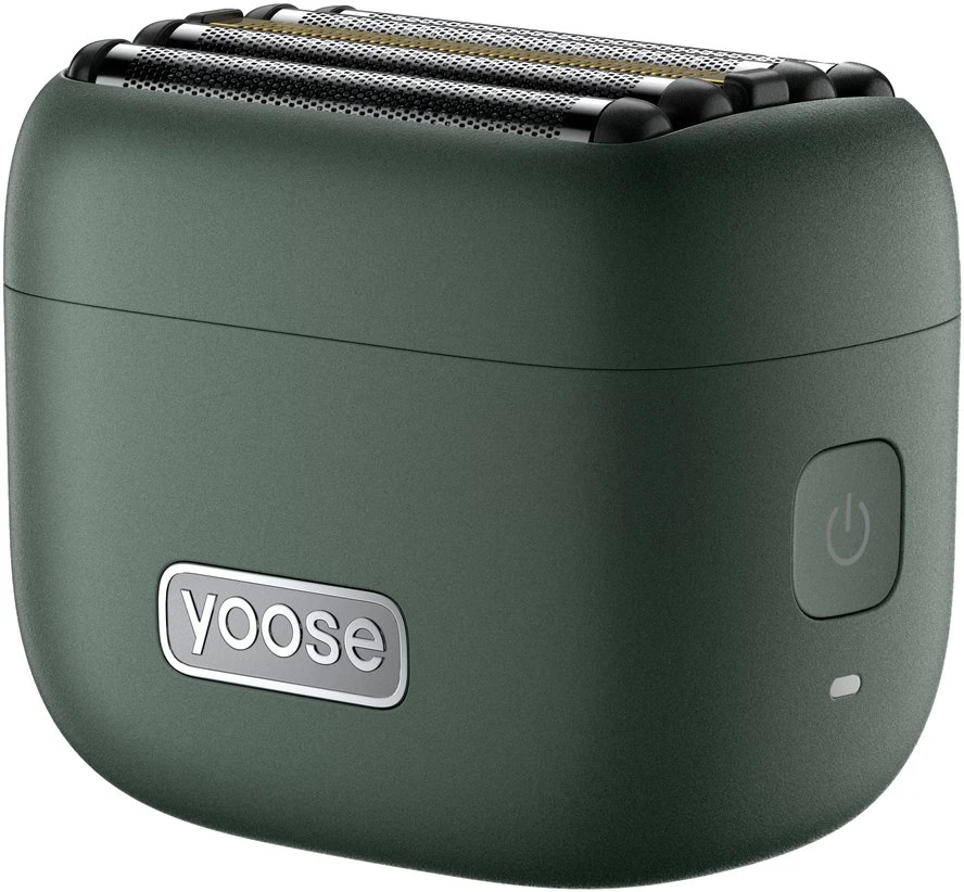 Laifen Barzdaskutė Yoose Mini 5, maszynka elektrinė vyriška, IPX7, USB-C, podróżna, žalia