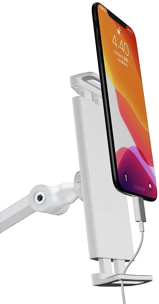 Desk Holder skirtas Phone and Planšetė 4smarts ErgoFix H1 baltos spalvos