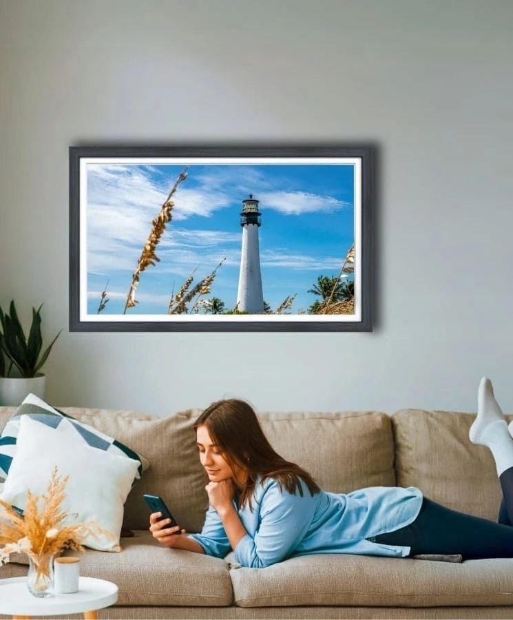 Nuotraukų rėmelis Skaitmeninis rėmelis AgfaPhoto Didelis skaitmeninis rėmelis 24'''' HD 3 spalvos viename 32 GB atmintis / Agfaphoto / Apf2400 Wi-fi