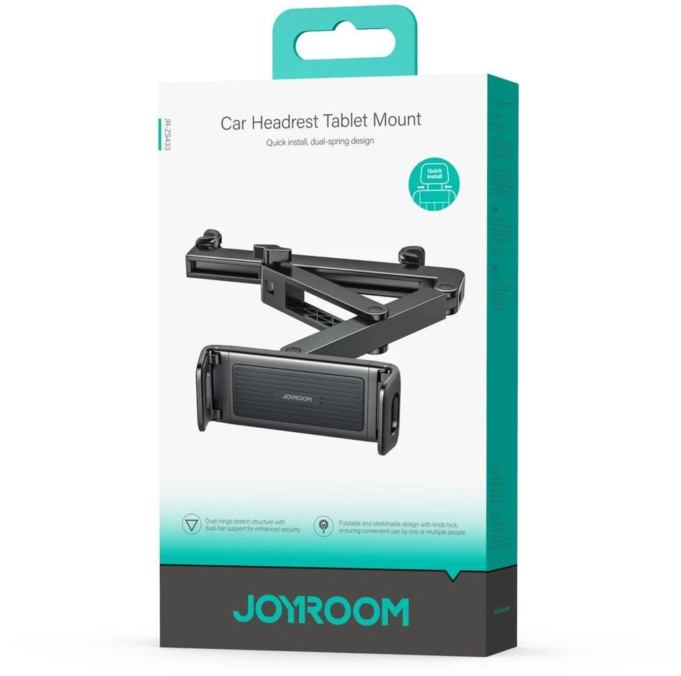 Joyroom JR-ZS433 Car Headrest Holder – juodos spalvos