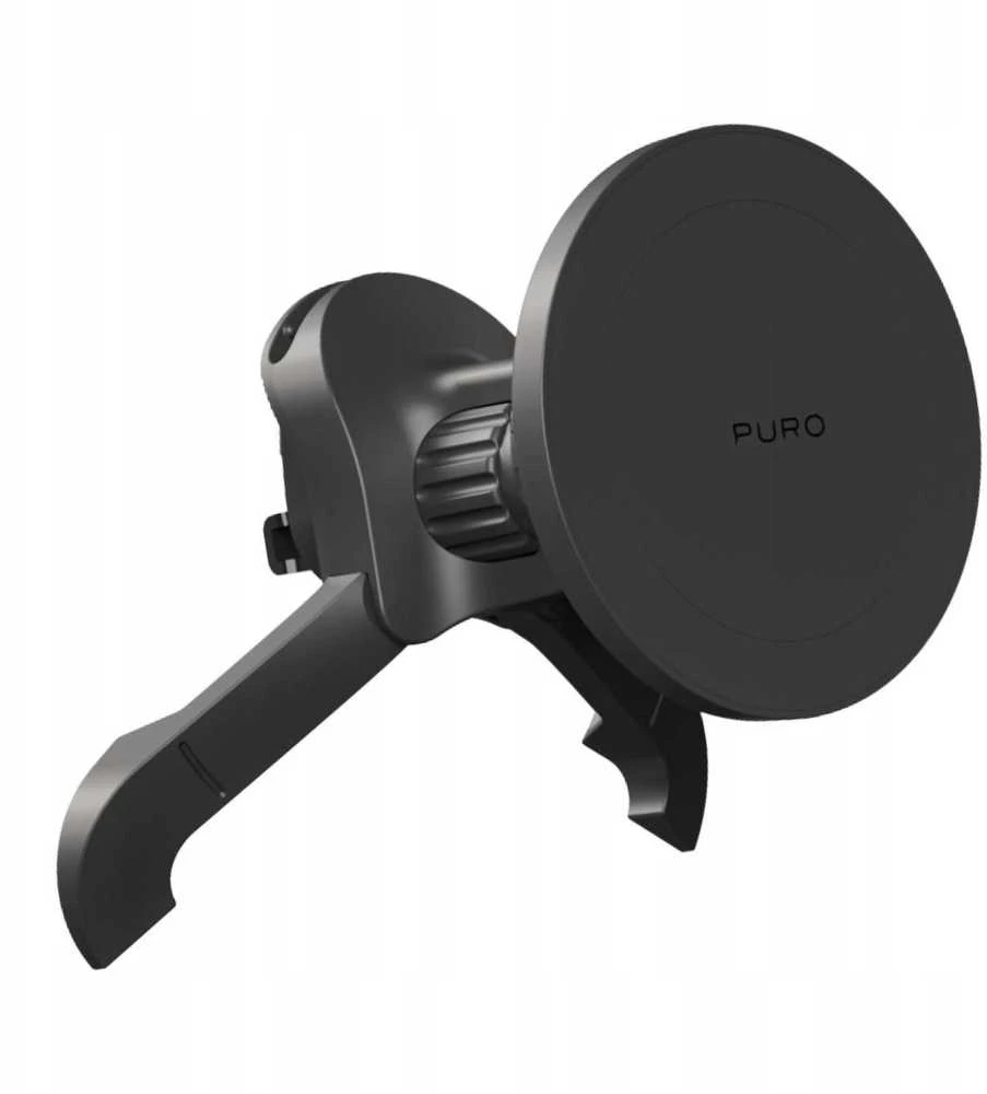 Puro Adjustable automobilinis laikiklis MagSafe Compatible – juodos spalvos