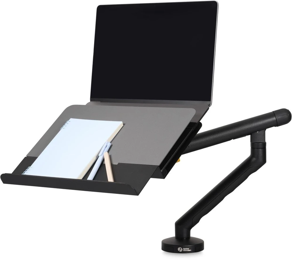 Monitorius Bakker Elkhuizen BakkerElkhuizen BakkerElkhuizen BE Universal Ramię notebooka Juodas, Ciemny Pilka 43,2 cm (17")