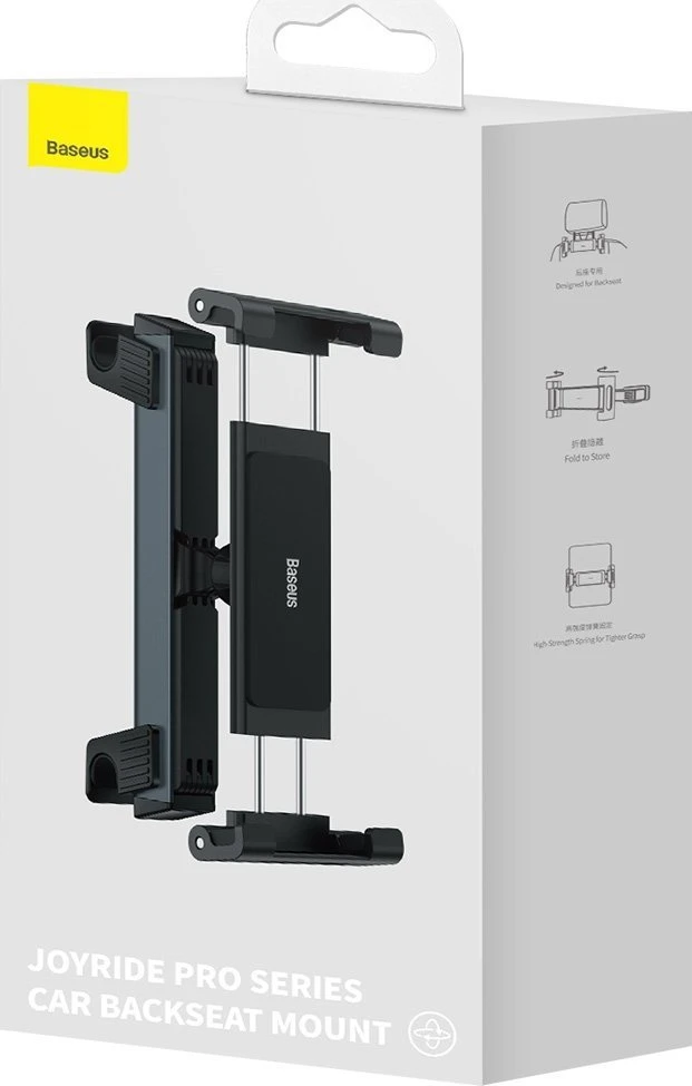 Baseus JoyRide Pro galinės sėdynės laikiklis planšetiniam automobiliui (juodas)