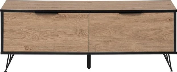 TV staliukas Beliani TV spintelė HALSTON ruda/juoda