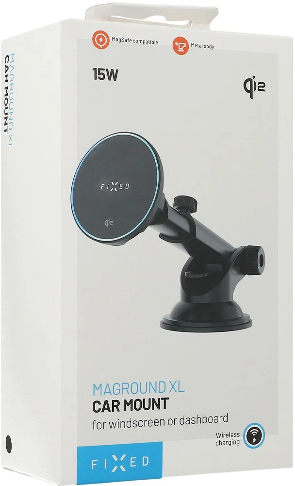 FIXED MagRound 2 XL, Qi2, juodas