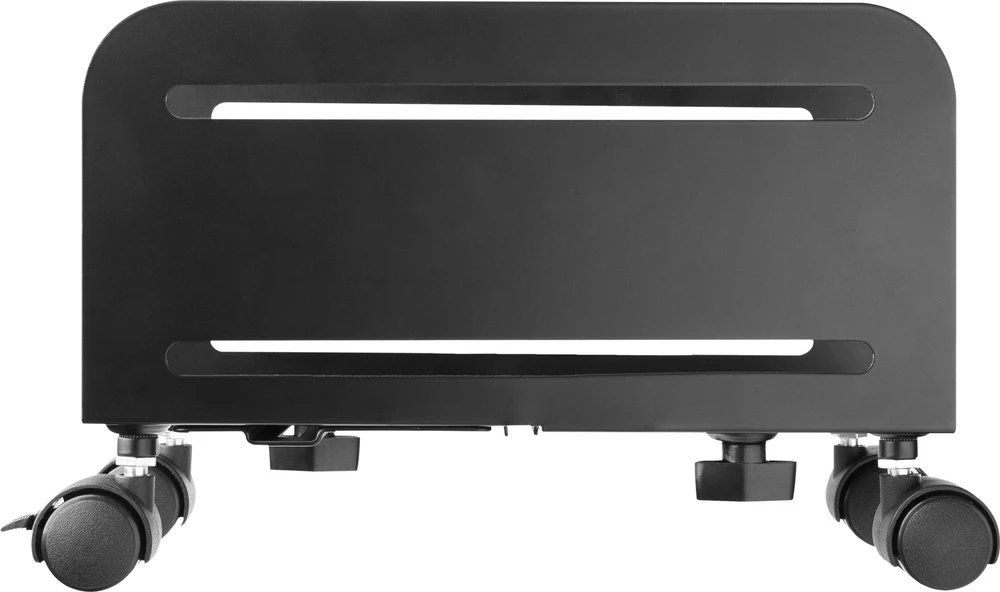 Laikiklis do komputera InLine® PC-Trolley, Rolling support for computer cases, max 10kg, juodas