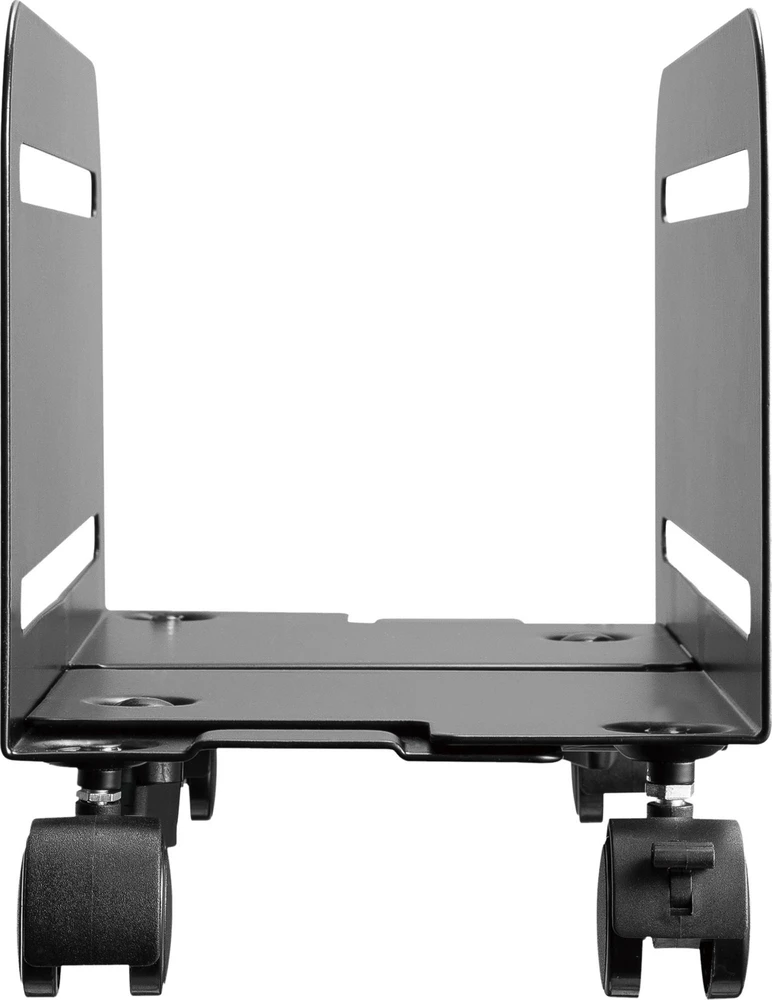 Laikiklis do komputera InLine® PC-Trolley, Rolling support for computer cases, max 10kg, juodas