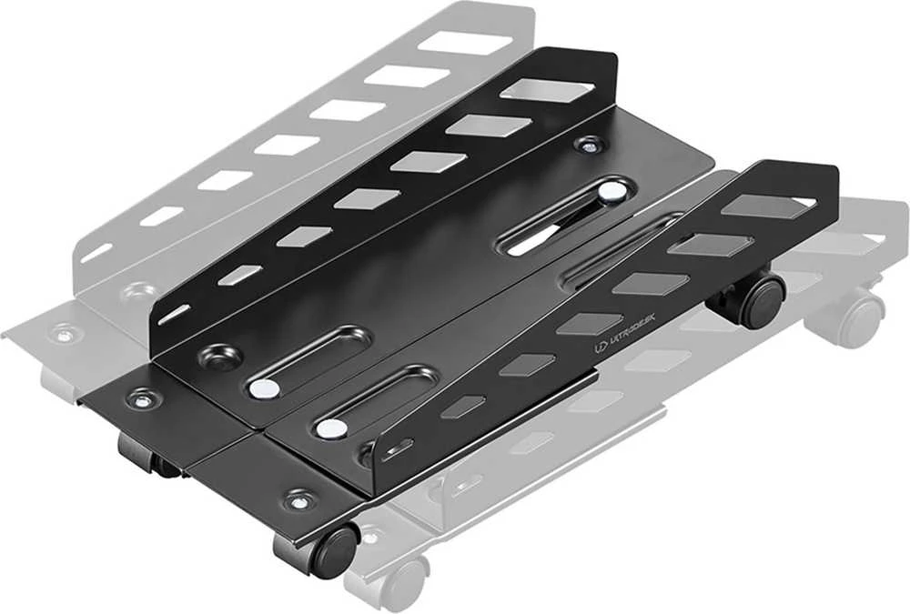 Ultradesk CRITTER kompiuterio korpuso stovas, juodas