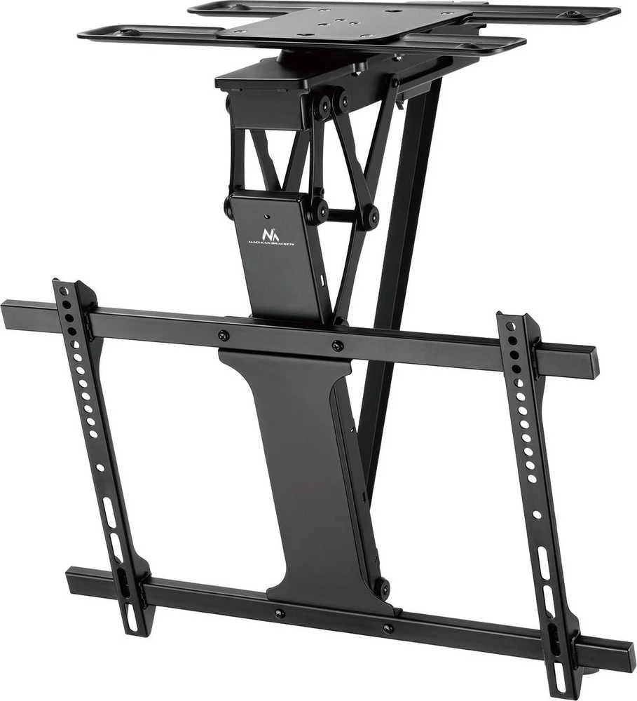 Maclean elektrinis lubų televizoriaus laikiklis, TUYA atrama, maks. VESA 600x400, 90-as pasukamas nuotolinio valdymo pultas, 32"-75", 35kg, MC-490