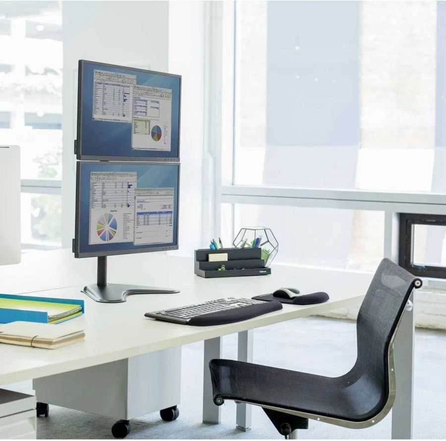 Laikiklis Fellowes Darbastalio stovas 2 monitoriams iki 32 "Profesionalus (8044001)