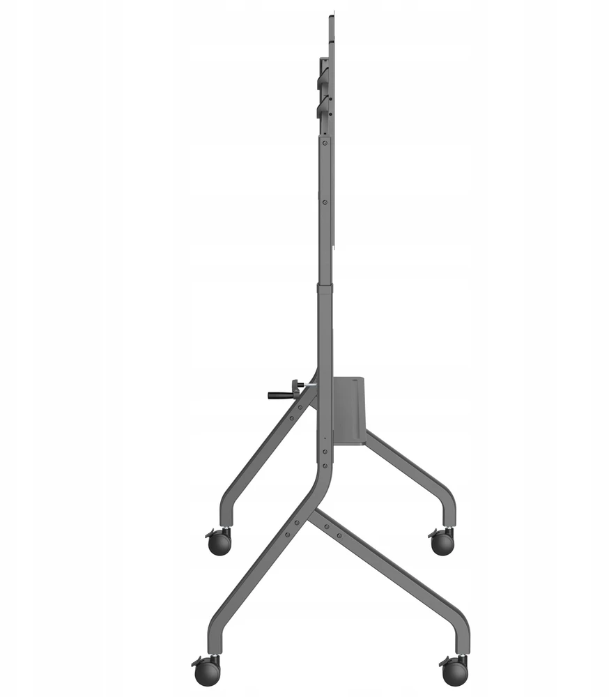 Laikiklis Fiber Novelty – tvirtas mobilus stovas interaktyvioms lentoms, multimedijos ekranams ir televizoriams 60"-110" (PM120G)