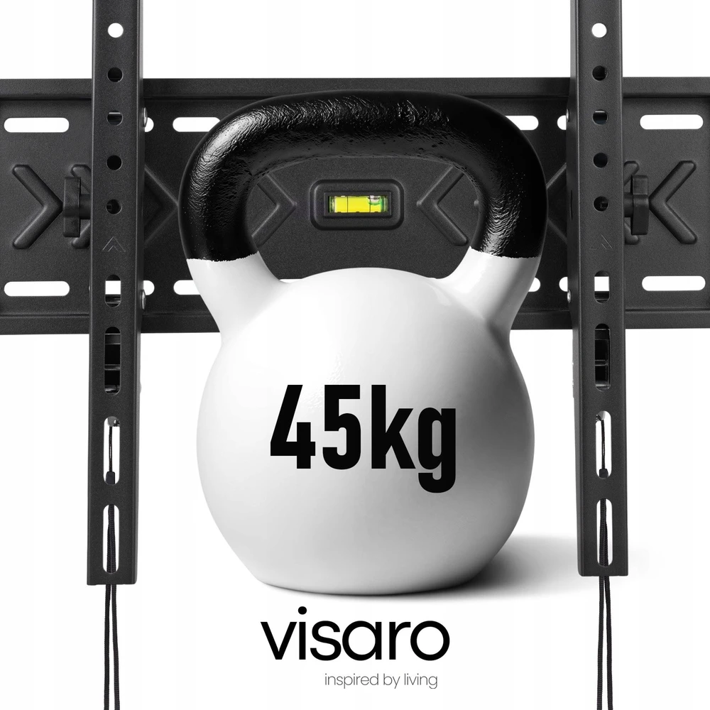 „Visaro“ sieninis laikiklis | WMT75 pakreipiamas sieninis televizoriaus laikiklis | 43–75 " | Maksimalus svoris (talpa) 45 kg | Juodas