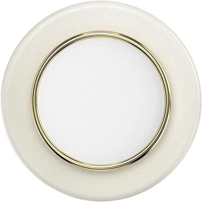 Laikiklis ir stovas telefonui „Popsockets Round Luxe Coconut Creme Enamel MagSafe“ smėlio spalvos 8