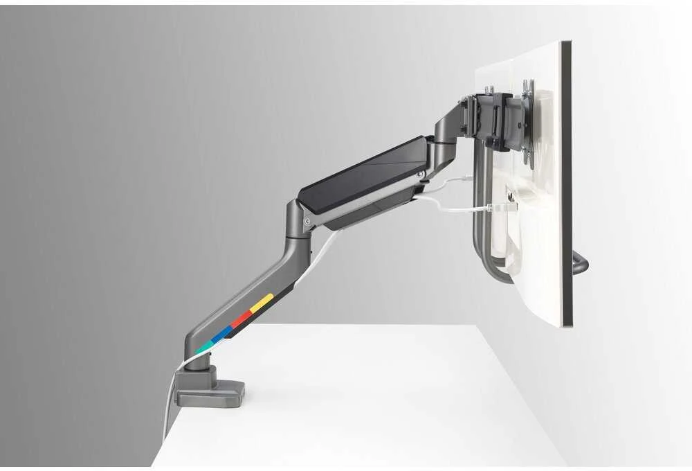 Leitz KENSINGTON SmartFit dvigubo monitoriaus laikiklis su skersiniu ir rankena