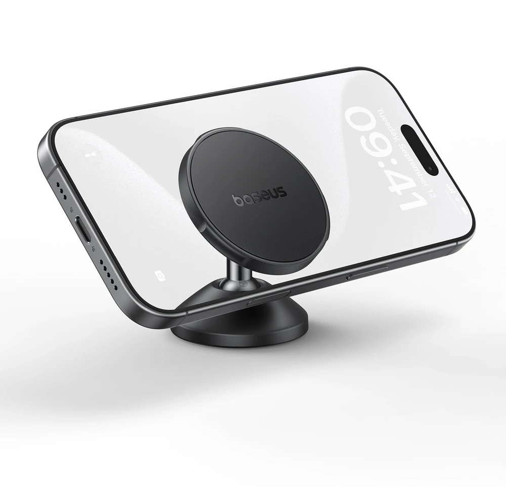 Baseus Automobilinis magnetinis laikiklis telefonams GoTrip DC1, juodas