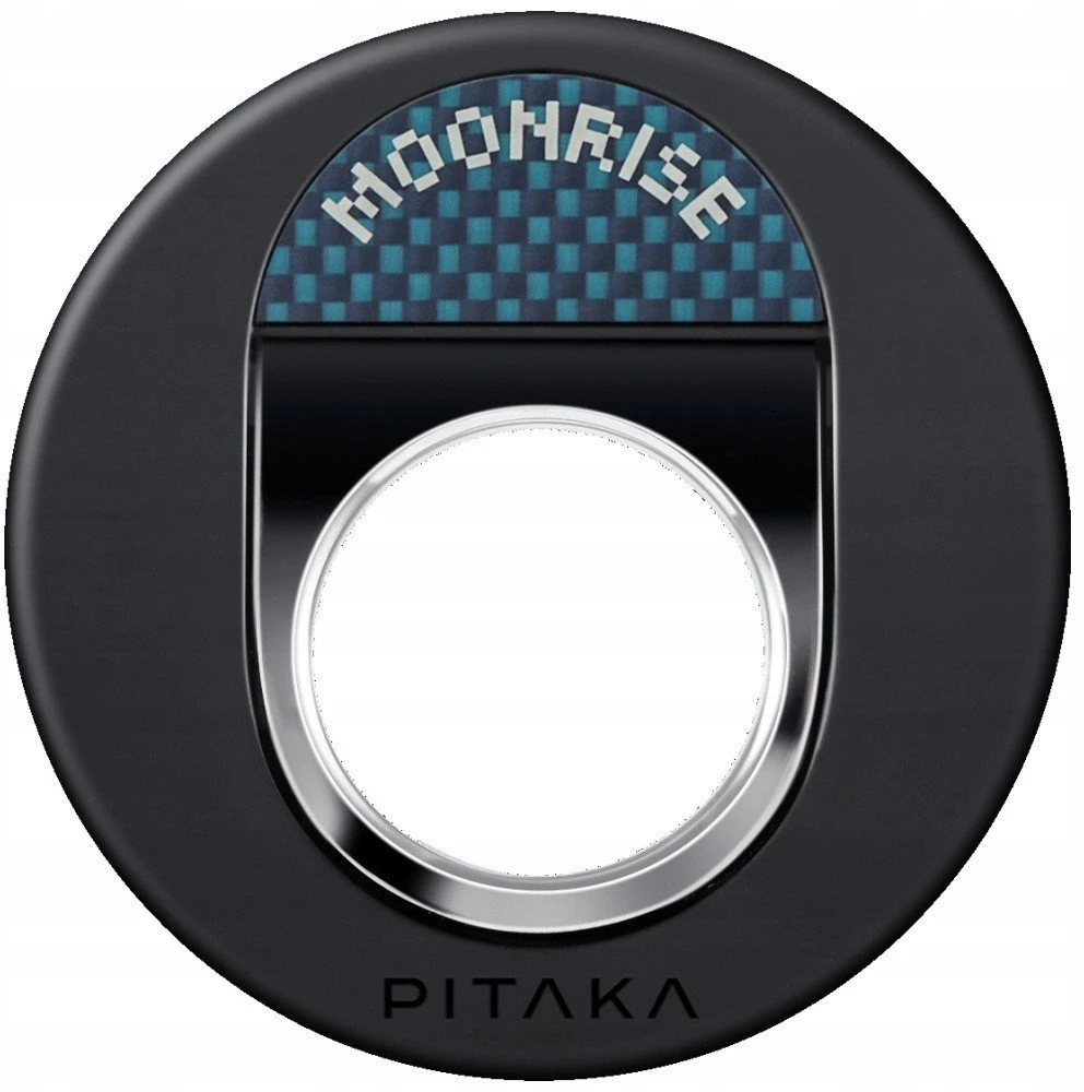 Magnetinis laikiklis PITAKA MagEZ Grip 3 MagSafe telefonui, skirtas mėnulio pakilimui
