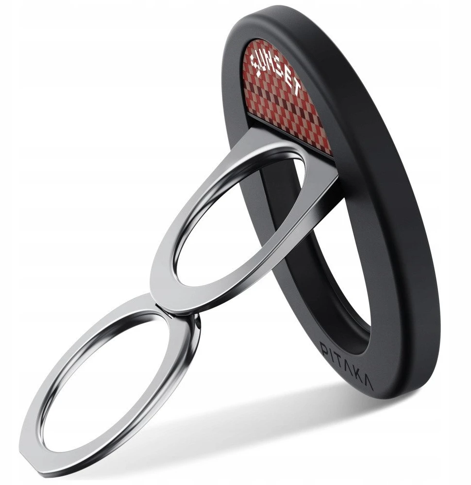 Magnetinis laikiklis PITAKA MagEZ Grip 3 MagSafe telefono saulėlydžiui