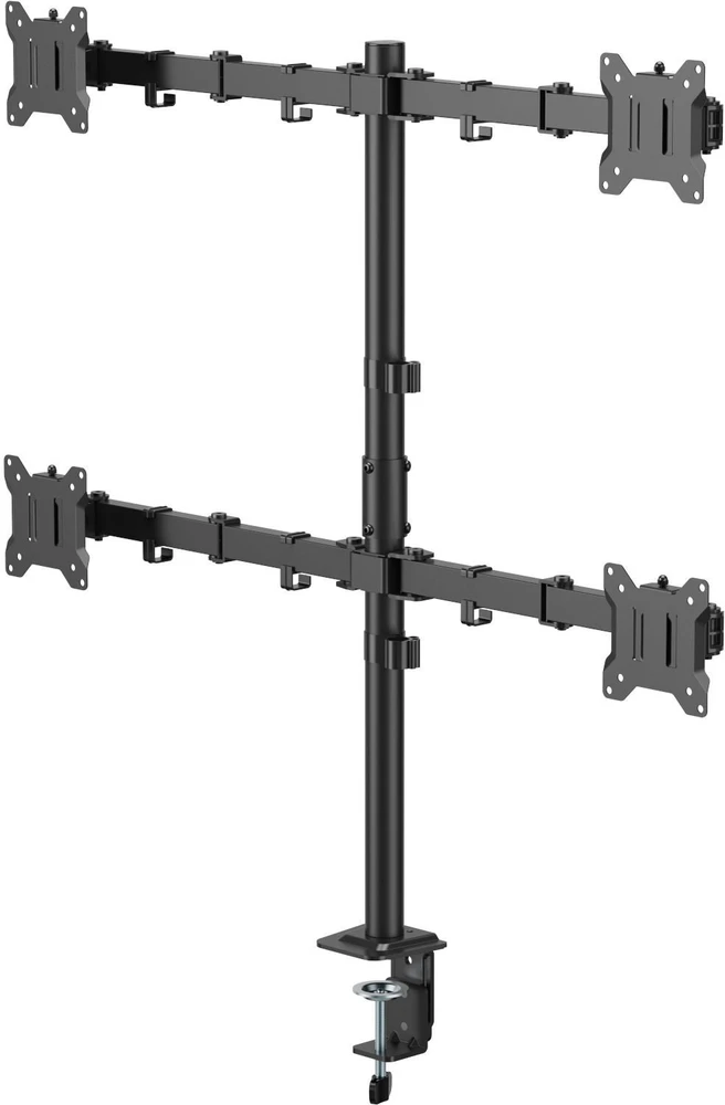 Mozos VESA laikiklis, stalinis laikiklis 4 monitoriams 17-32'' MS04