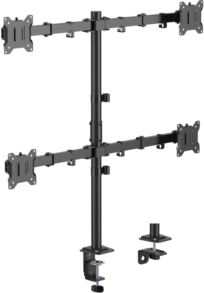 Mozos VESA laikiklis, stalinis laikiklis 4 monitoriams 17-32'' MS04