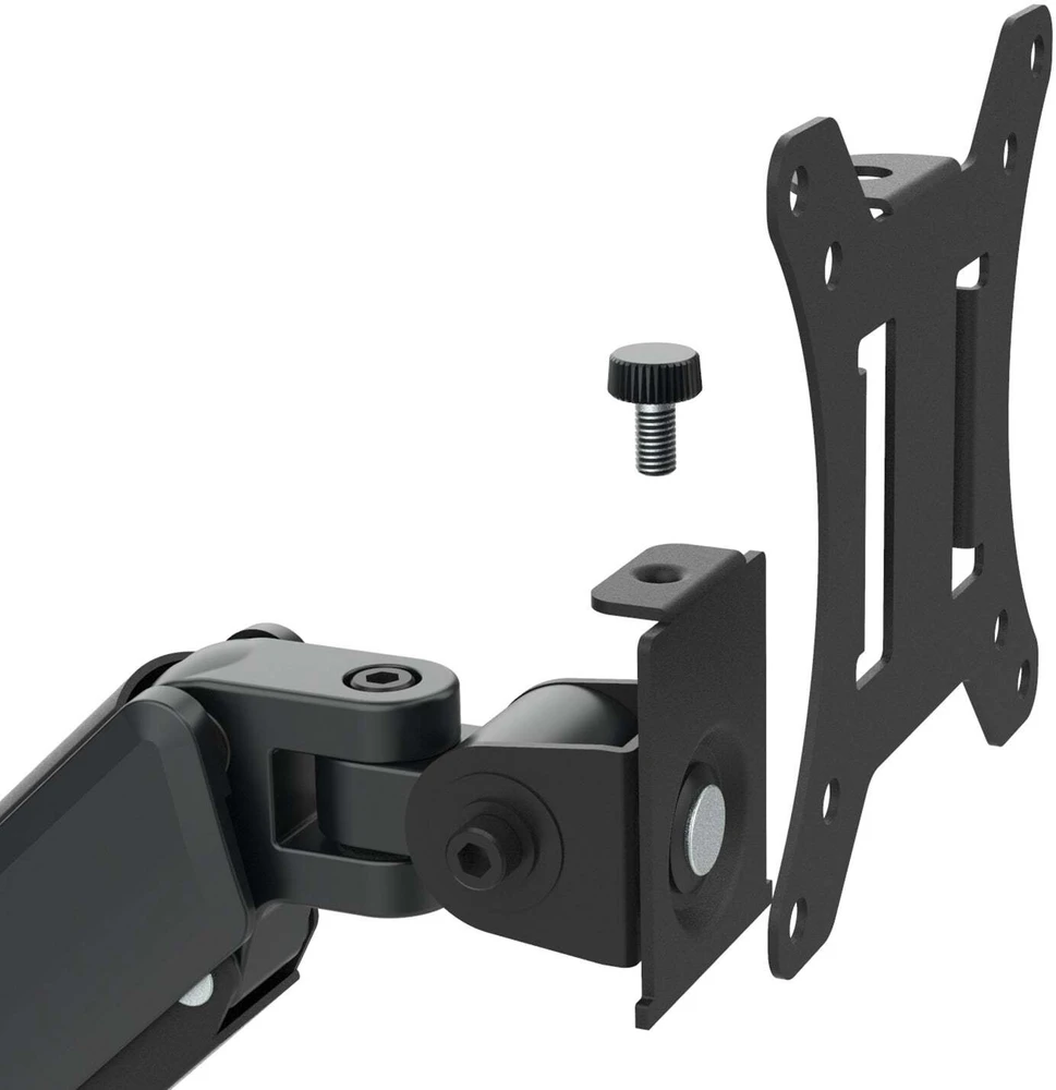 Laikiklis Maclean 2 monitorius mount, gas spring, 17"-32", 2-10kg, juodas, MC-134