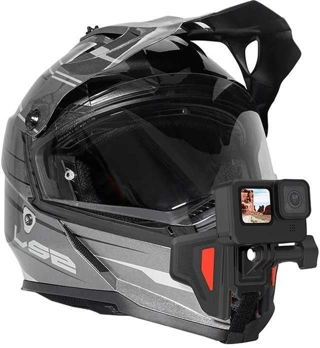 Mocowanie na kask motocyklowy Telesin GP-HBM-MT2-YH do kamer sportowych - pilka