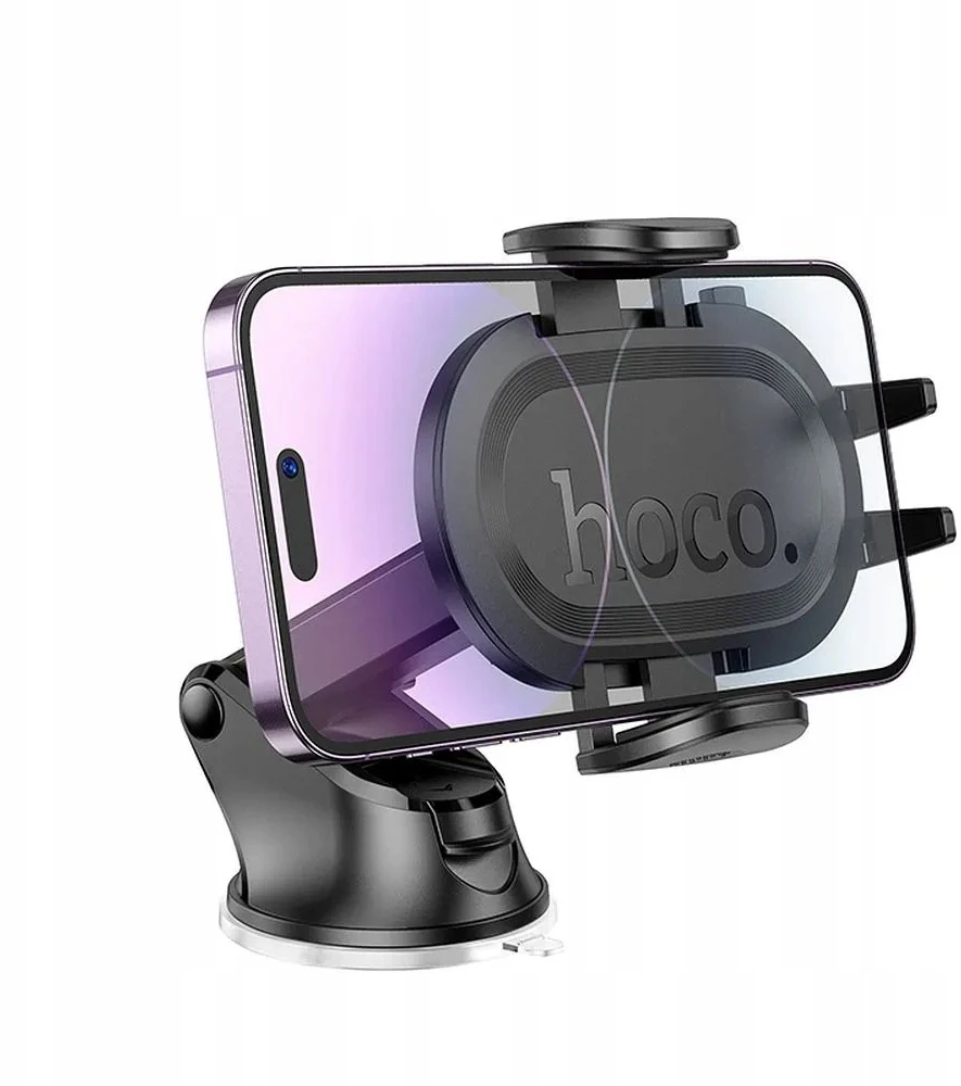 Car phone holder Hoco dashboard H54 juodas