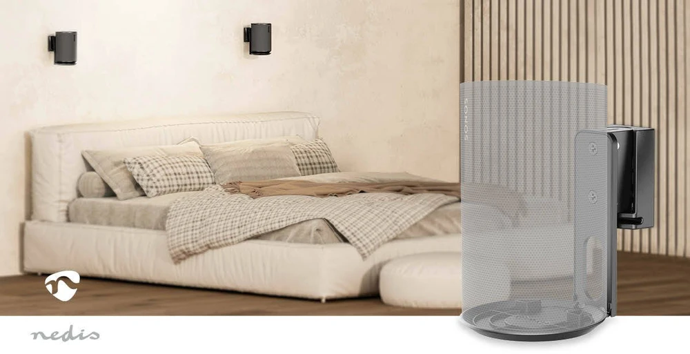 Nedis SPMT5800BK kolonėlių sieninis laikiklis