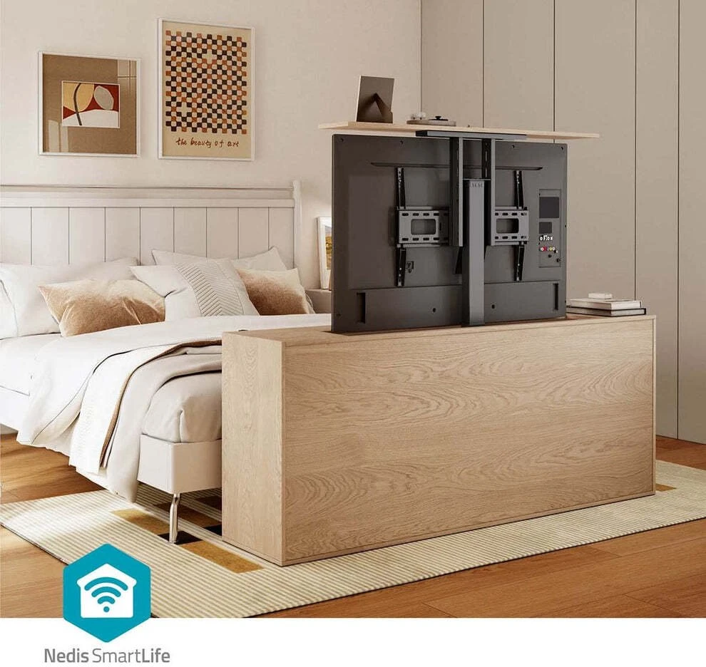 Nedis TVSM5840BK laikiklis televizoriams 2,03 m (80'') Juodas